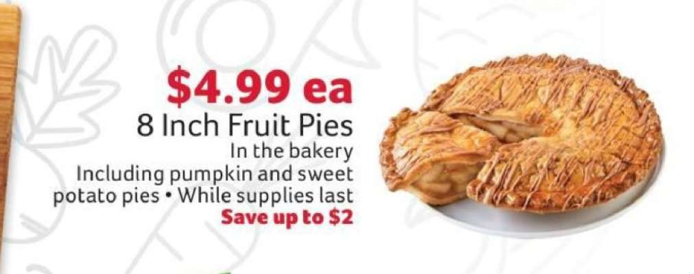 8 Inch Fruit Pies