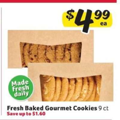 Fresh Baked Gourmet Cookies