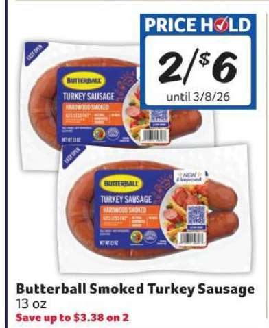 Butterball Smoked Turkey Sausage