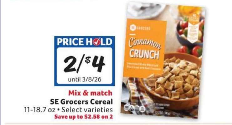 SE Grocers Cereal