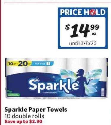 Sparkle Paper Towels