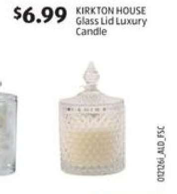 KIRKTON HOUSE Glass Lid Luxury Candle