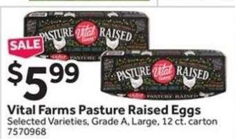 Vital Farms Pasture Raised Eggs