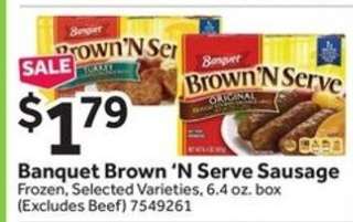 Banquet Brown'N Serve Sausage