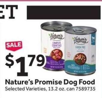 Nature's Promise Dog Food