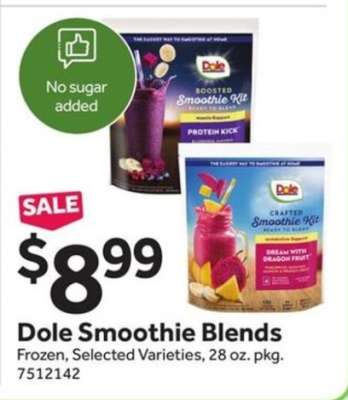 Dole Smoothie Blends