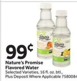 Nature's Promise Flavored Water