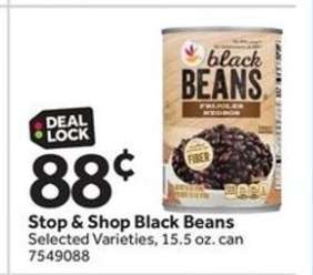 Stop & Shop Black Beans