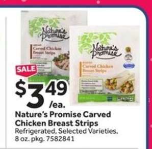 Nature's Promise Carved Chicken Breast Strips