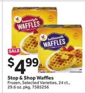 Stop & Shop Waffles