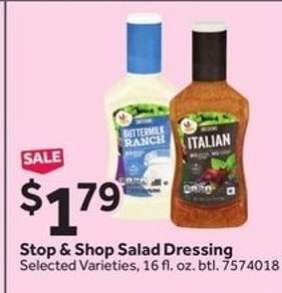 Stop & Shop Salad Dressing