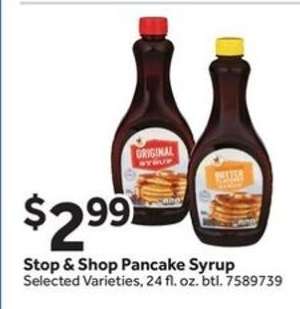 Stop & Shop Pancake Syrup