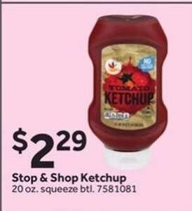 Stop & Shop Ketchup