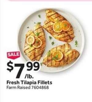 Fresh Tilapia Fillets
