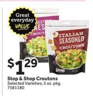 Stop & Shop Croutons