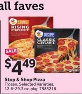 Stop & Shop Pizza
