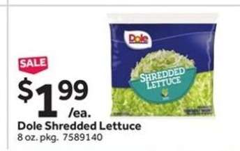 Dole Shredded Lettuce