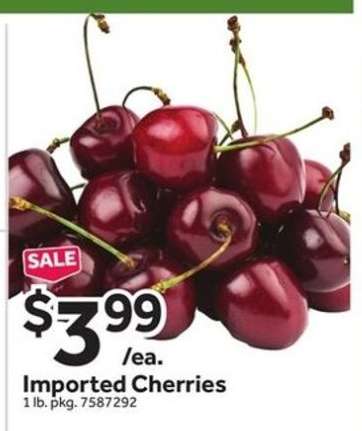 Imported Cherries