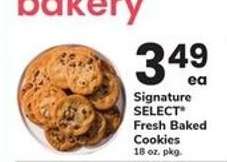 Signature SELECT Fresh Baked Cookies