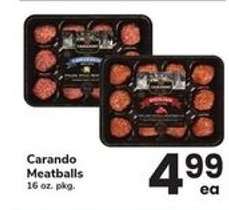 Carando Meatballs