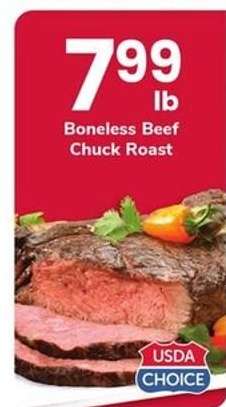 Boneless Beef Chuck Roast