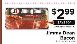 Jimmy Dean Bacon