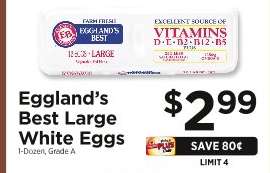 Eggland's Best Large White Eggs
