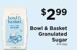 Bowl & Basket Granulated Sugar