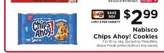 Nabisco Chips Ahoy! Cookies