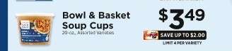 Bowl & Basket Soup Cups