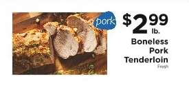 Boneless Pork Tenderloin