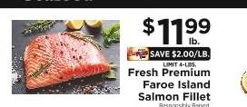 Fresh Premium Faroe Island Salmon Fillet