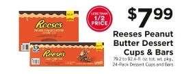Reeses Peanut Butter Dessert Cups & Bars