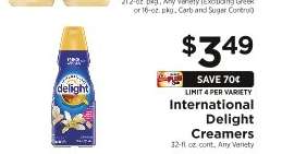 International Delight Creamers