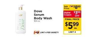 Dove Serum Body Wash