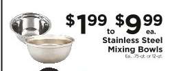 Stainless Steel Mixing Bowls