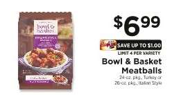 Bowl & Basket Meatballs