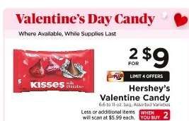 Hershey's Valentine Candy