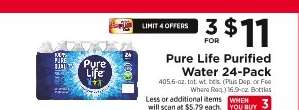 Pure Life Purified Water 24-Pack