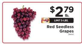 Red Seedless Grapes