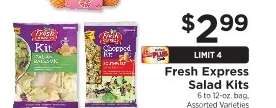 Fresh Express Salad Kits