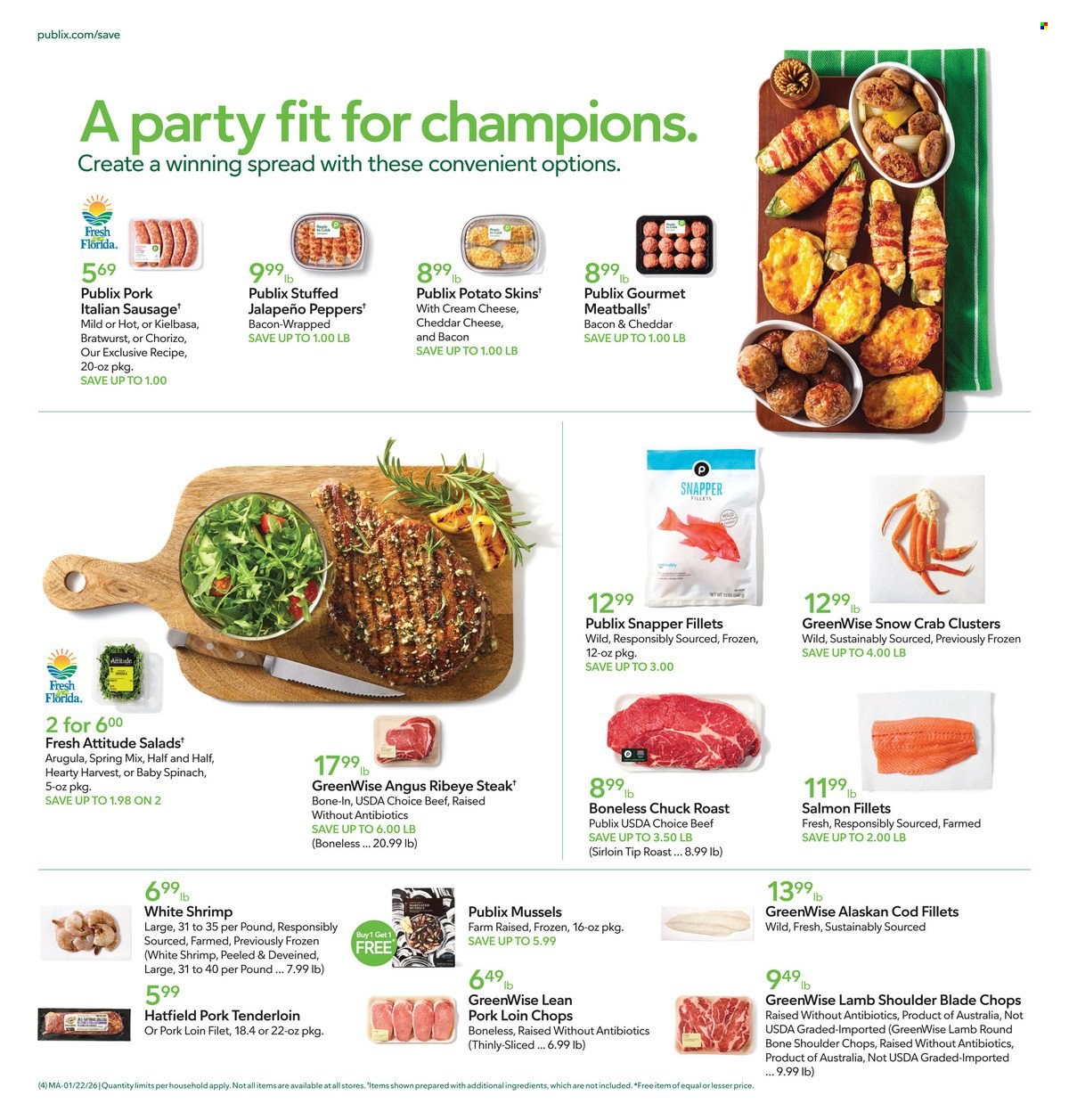 Publix ad - 01/22/2026 - 01/28/2026. Page 4