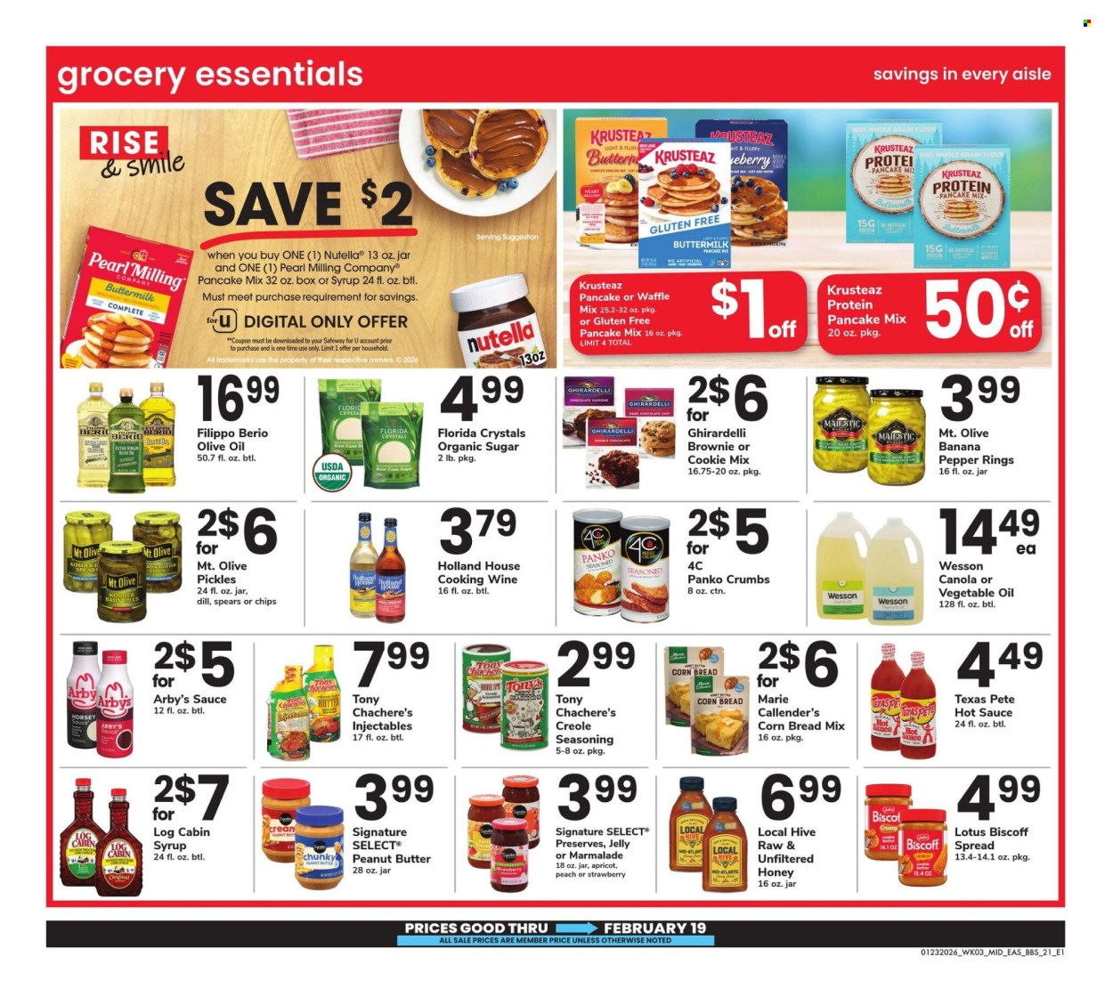 Safeway ad - 01/23/2026 - 02/19/2026. Page 21