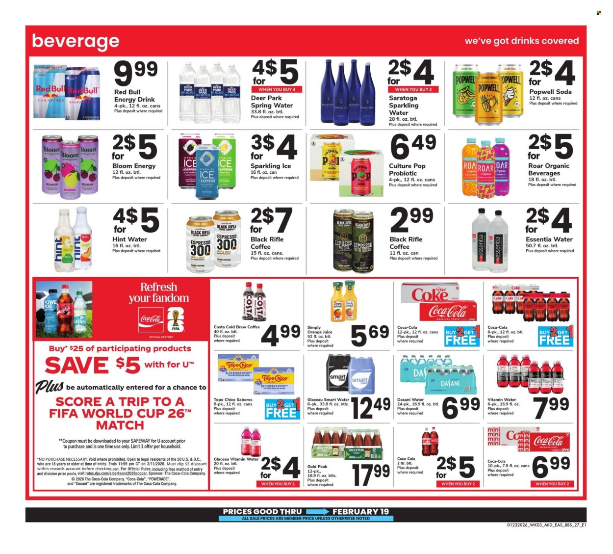 Safeway ad - 01/23/2026 - 02/19/2026. Page 27