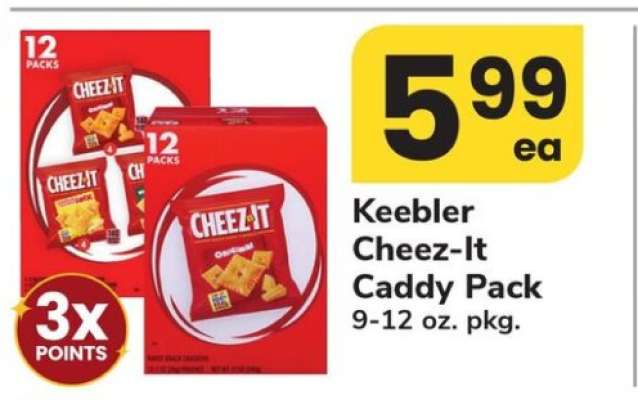 Keebler Cheez-it Caddy Pack
