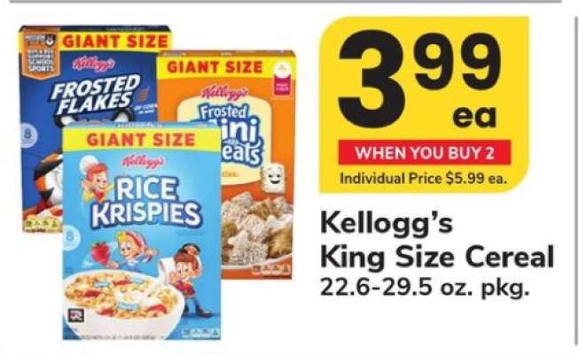 Kellogg’s King Size Cereal