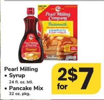 Pearl Milling Company Syrup & Pancake Mix