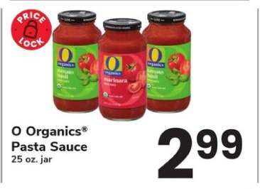 O Organics Pasta Sauce