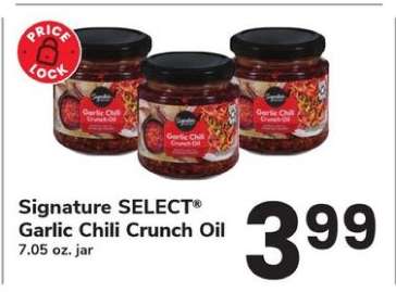 Signature Select Garlic Chili Crunch Oil