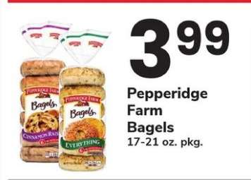 Pepperidge Farm Bagels